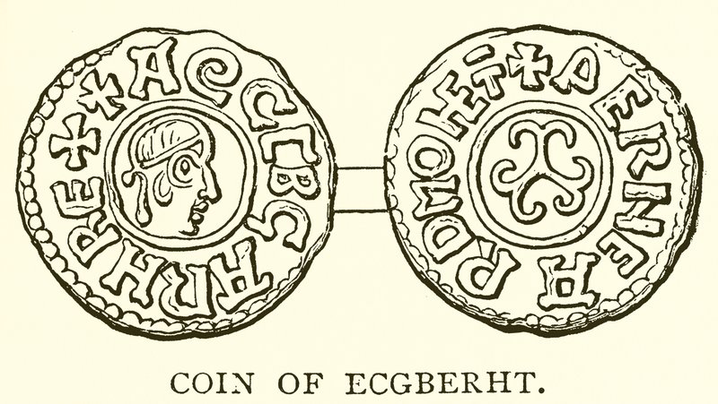 Coin of Ecgberht by English School