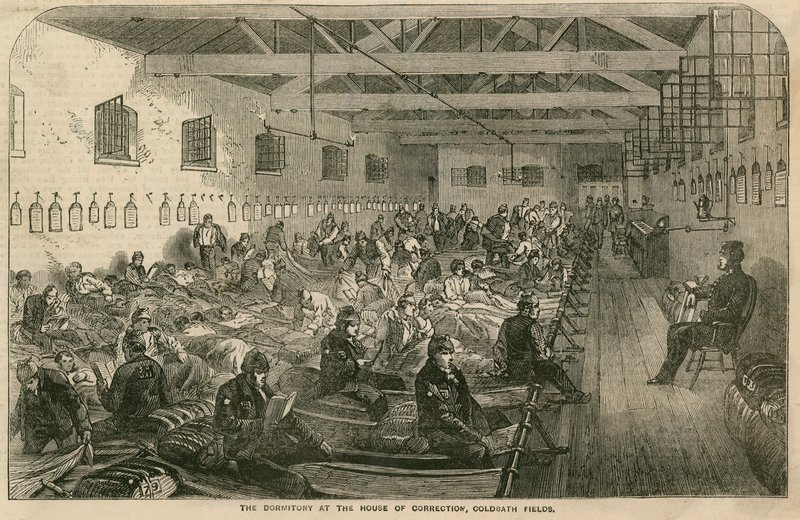 Coldbath Fields Prison by English School