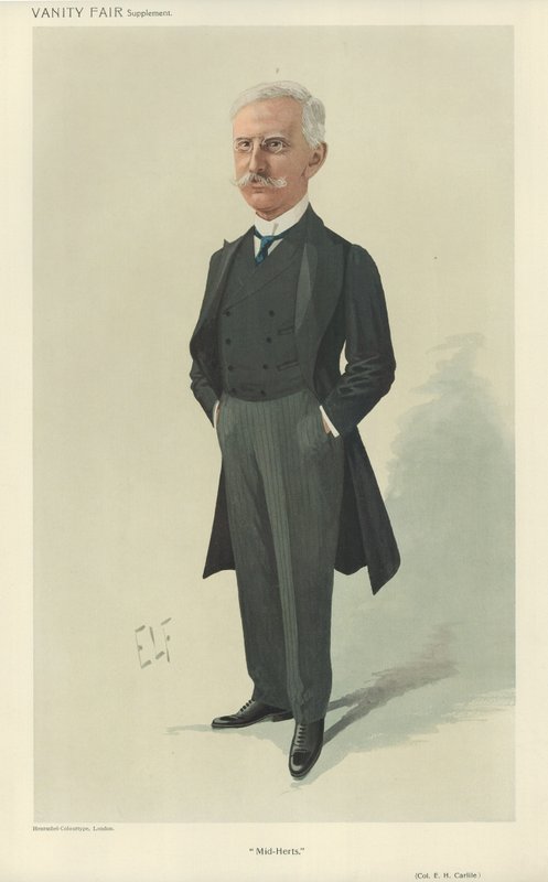 Colonel E H Carlile by English School
