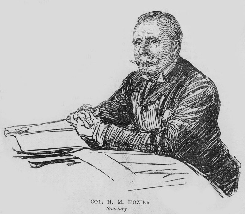 Colonel H M Hozier, Secretary of Lloyds by English School