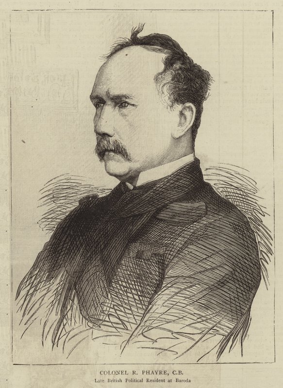 Colonel R Phayre, CB by English School