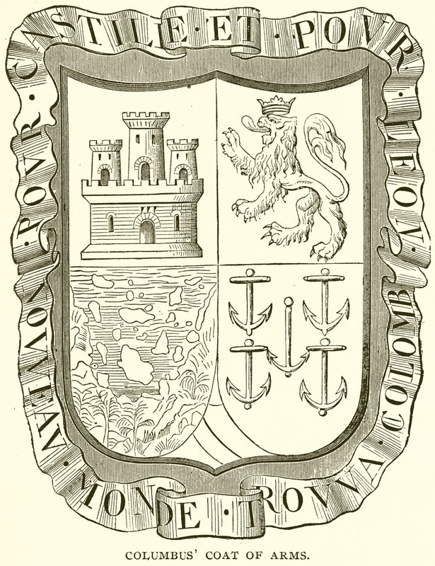 Columbus Coat of Arms by English School