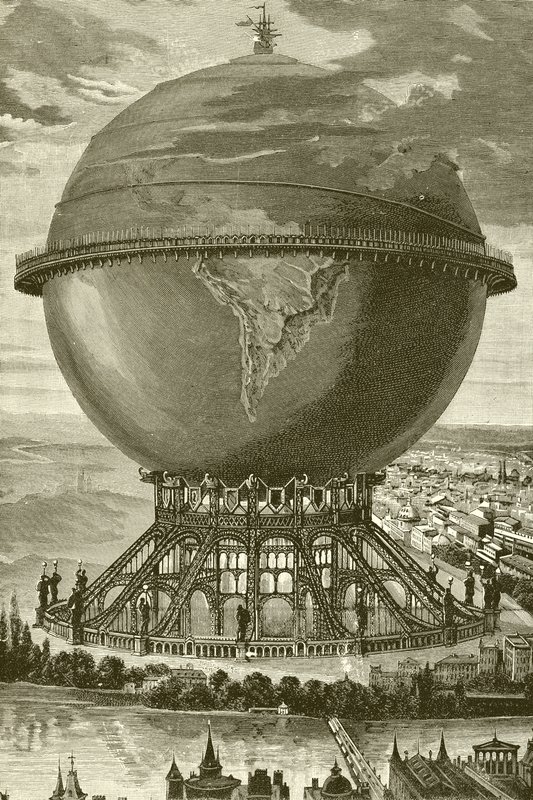 Columbus monument by English School