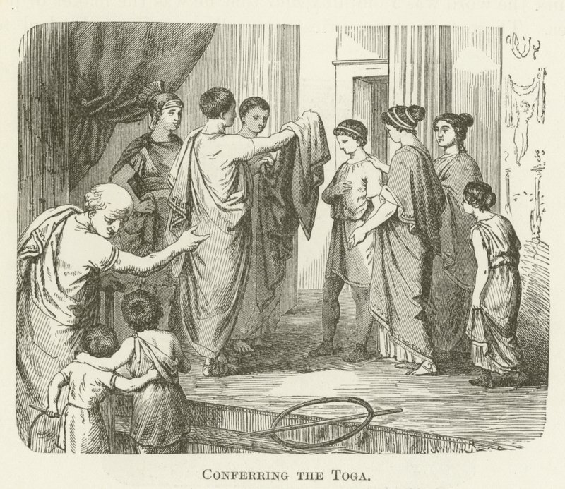 Conferring the Toga by English School