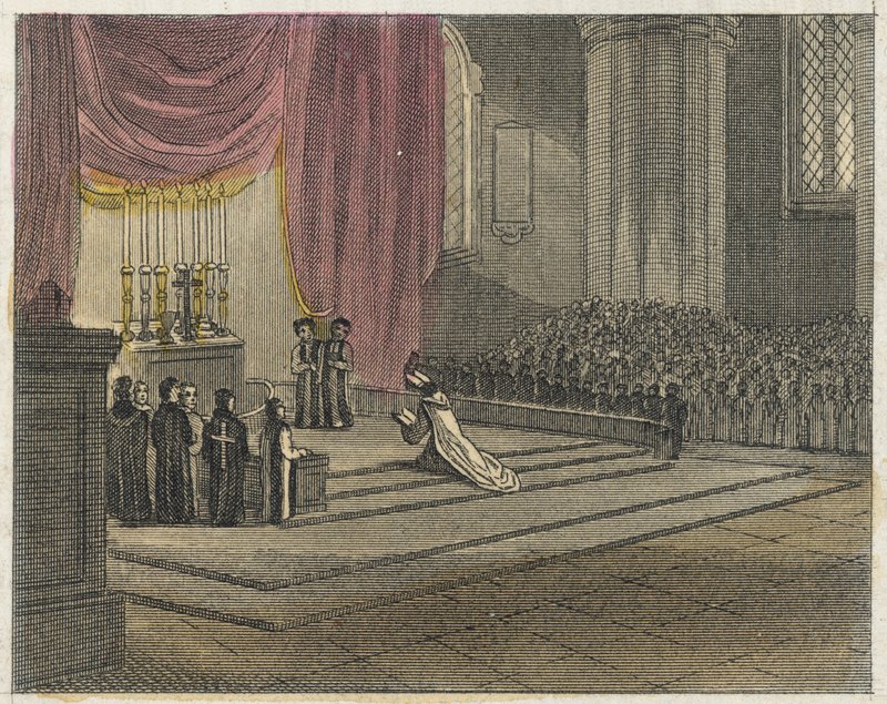 Consecration of a Church by English School