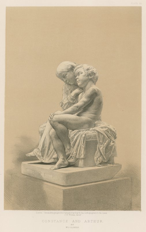 Constance and Arthur by English School