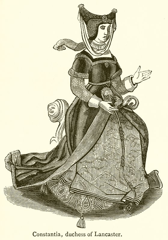 Constantia, Duchess of Lancaster by English School