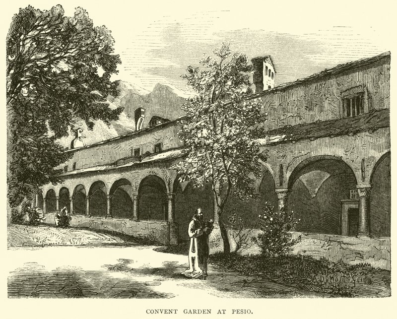 Convent Garden at Pesio by English School