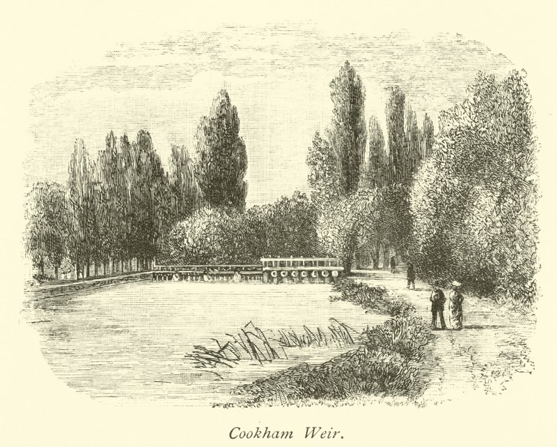 Cookham Weir by English School
