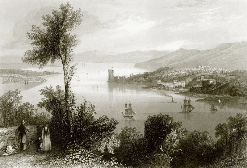 Cork River by English School