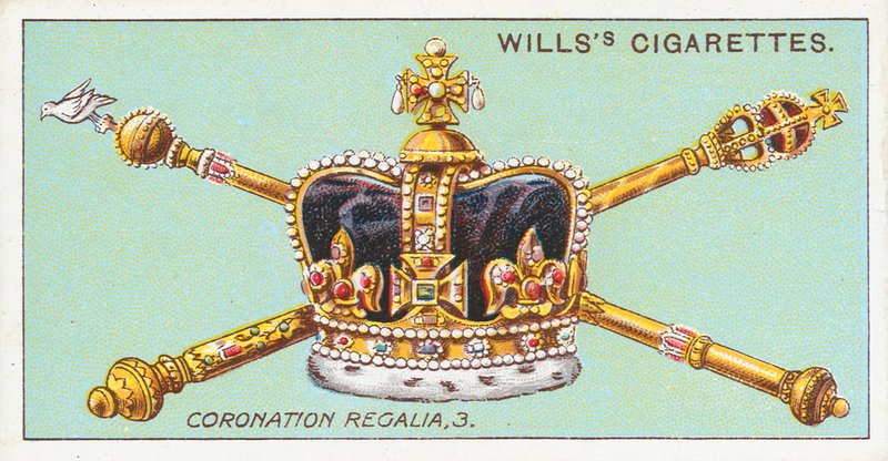 Coronation Regalia by English School