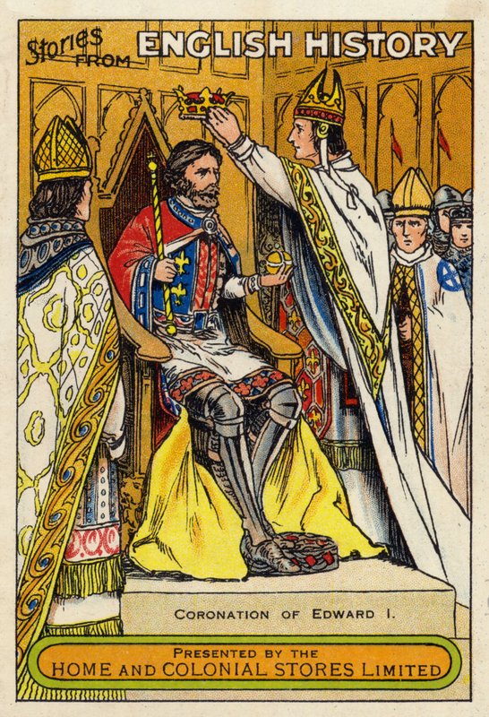 Coronation of Edward I by English School