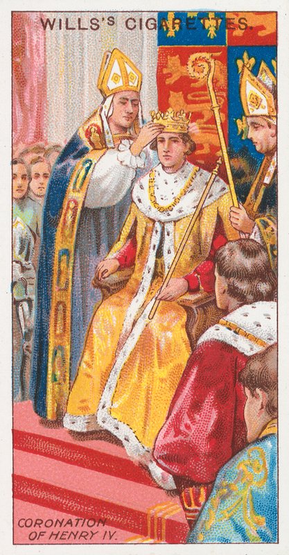 Coronation of Henry IV by English School