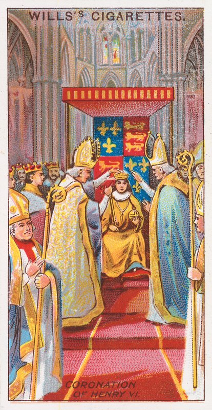 Coronation of Henry VI by English School