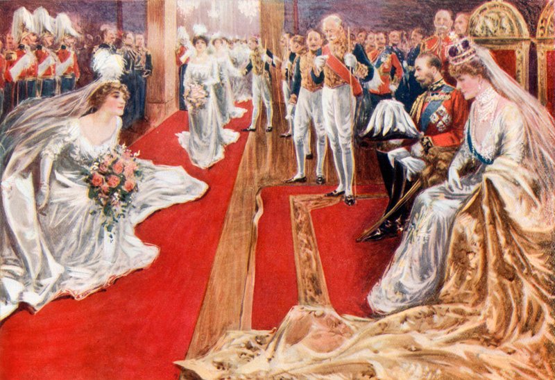 Court Reception by English School
