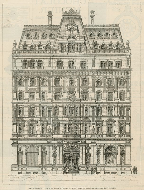 Courts of Justice Central Hotel by English School