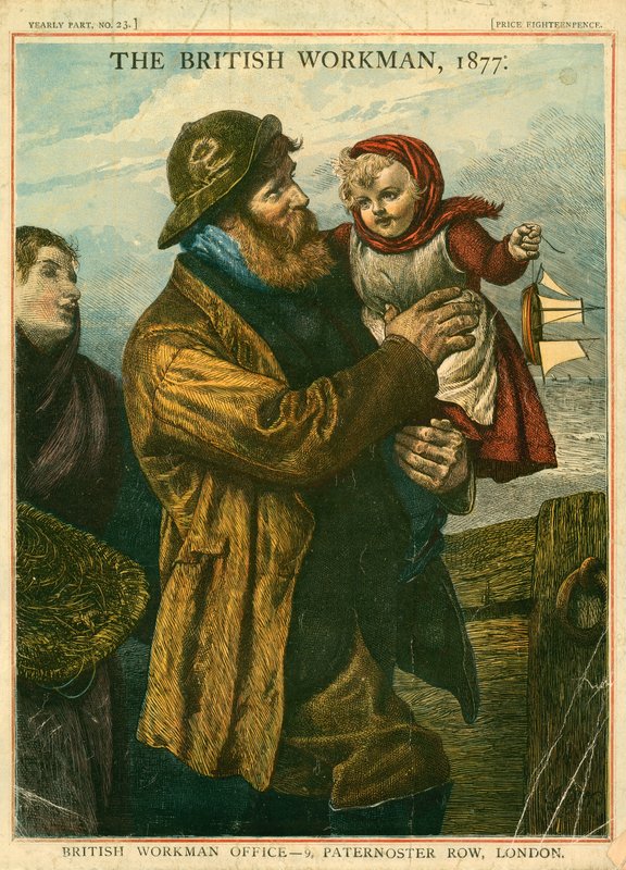 Cover of The British Workman, 1877 by English School