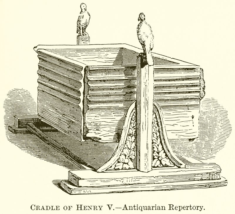 Cradle of Henry V--Antiquarian Repertory by English School