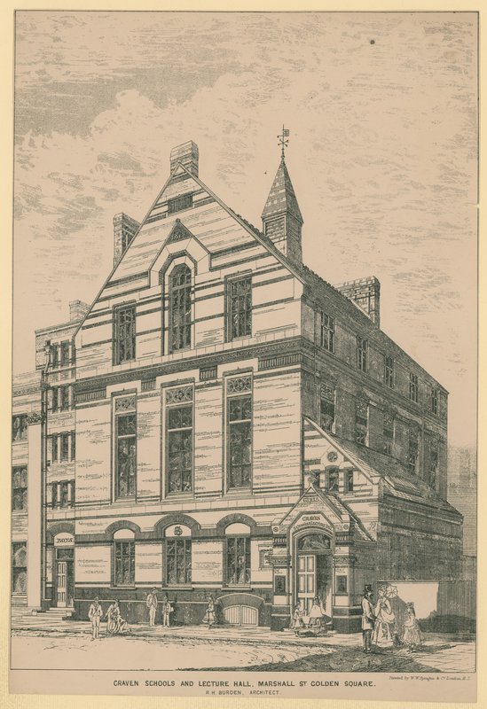 Craven Schools and Lecture Hall by English School