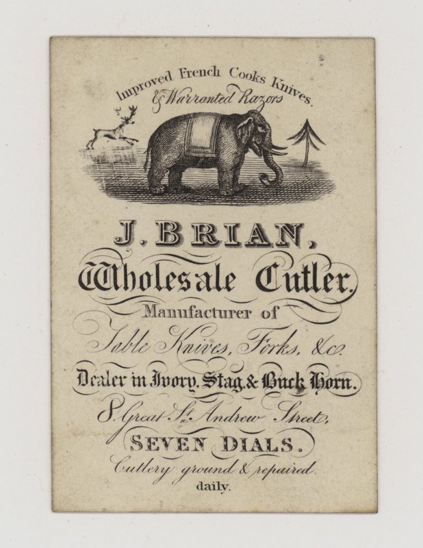 Cutler, J Brian by English School