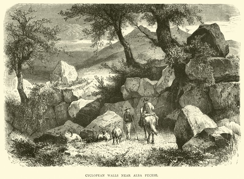 Cyclopean Walls near Alba Fucense by English School