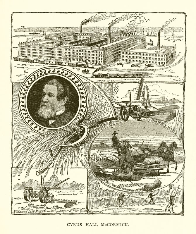 Cyrus Hall McCormick by English School