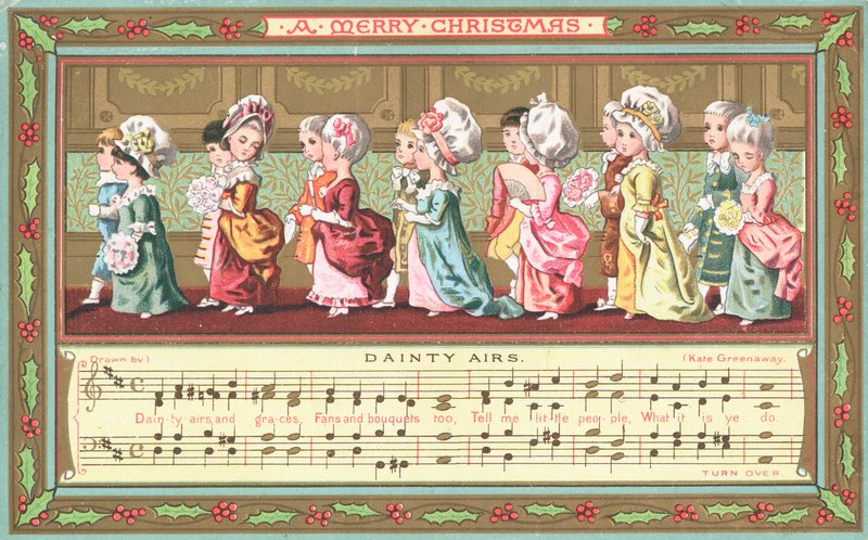 Dainty Airs and Children by English School