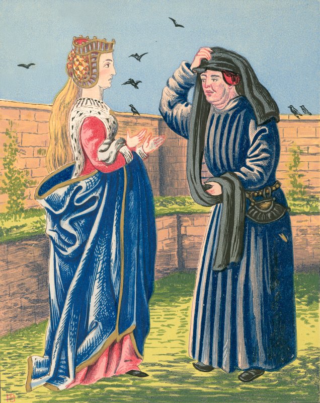 Dame Nature and Her Messenger by English School