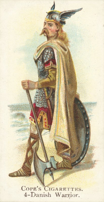 Danish Warrior by English School