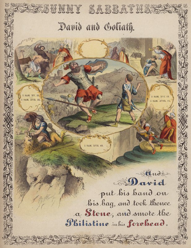 David and Goliath by English School