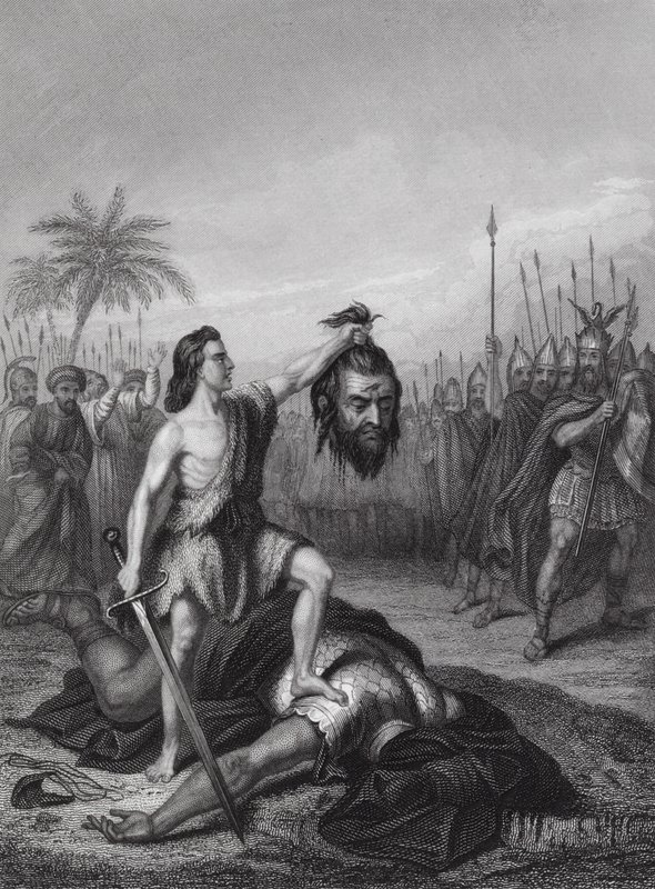 David and Goliath by English School