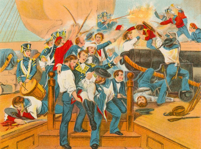 Death of Captain Lawrence of the 
