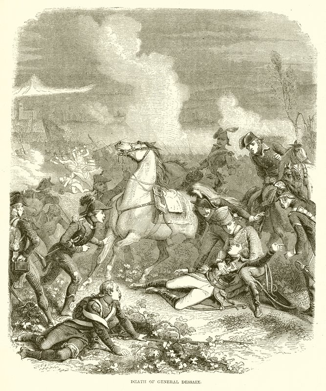Death of General Dessaix by English School
