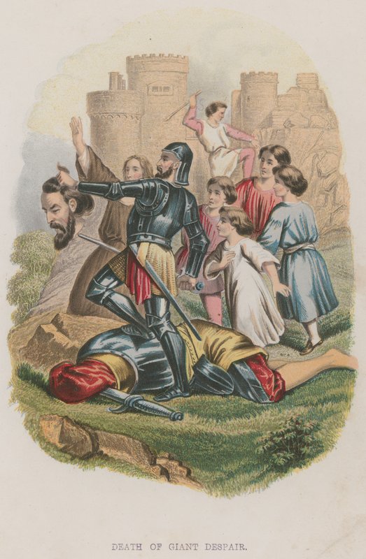 Death of Giant Despair by English School