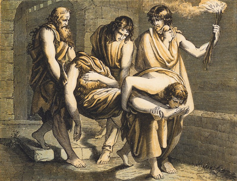 Death of John the Baptist by English School