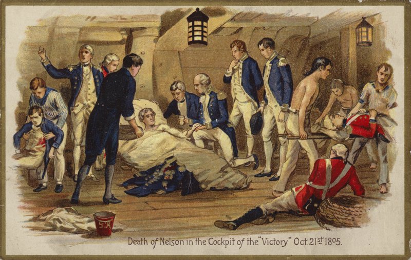 Death of Nelson by English School