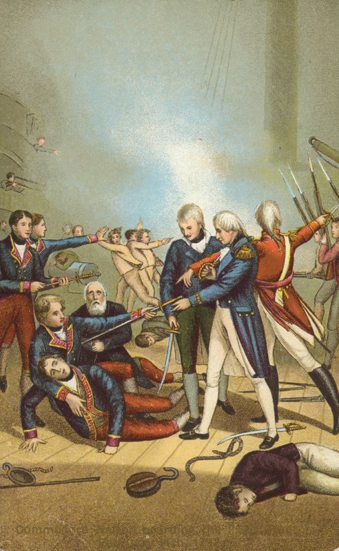 Death of Nelson by English School