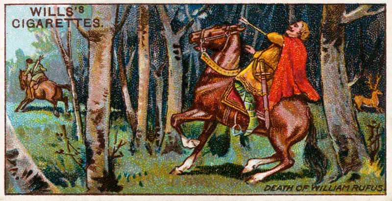 Death of William Rufus by English School