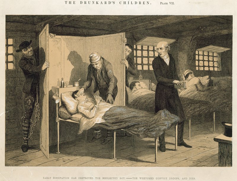 Death of the Convict by English School