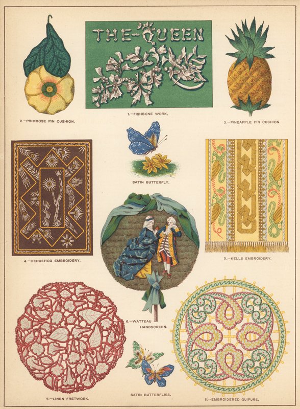 Decorative items by English School