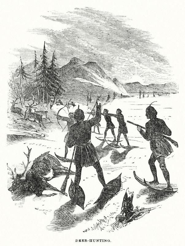 Deer-Hunting by English School