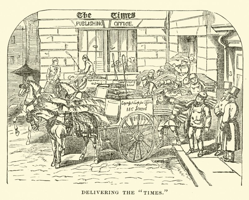 Delivering the Times by English School