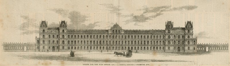 Design for the War Office by English School