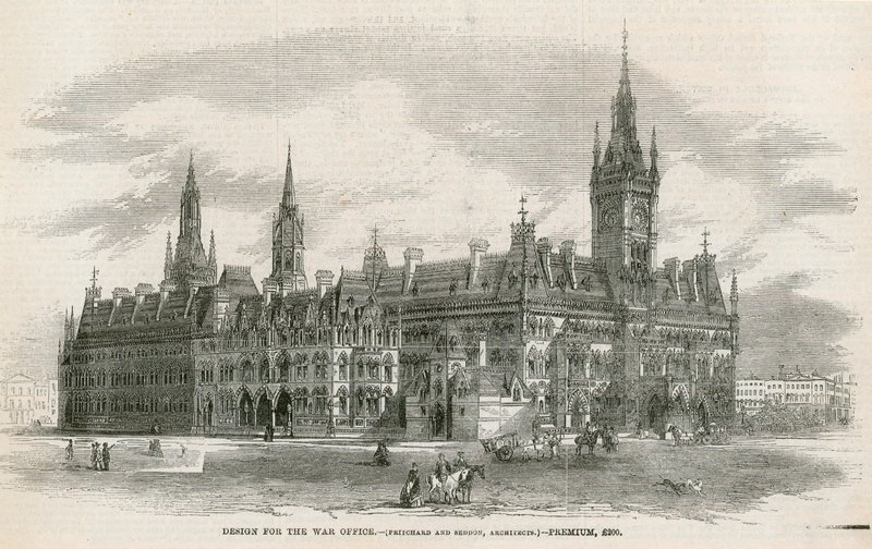 Design for the War Office by English School