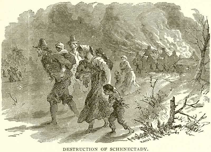 Destruction of Schenectady by English School