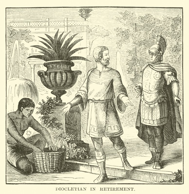 Diocletian in Retirement by English School