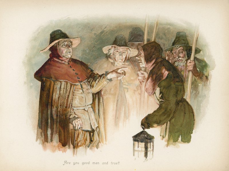 Dogberry in Much Ado About Nothing by English School