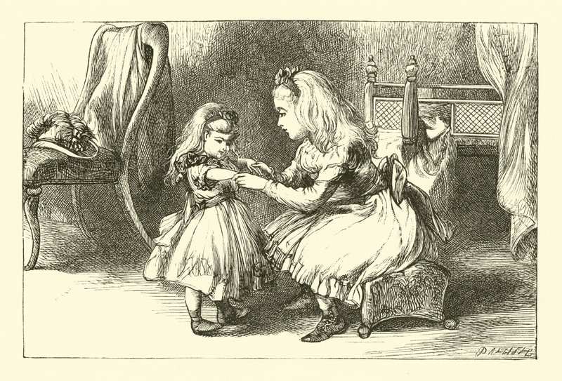 Dolly and Her Mamma by English School