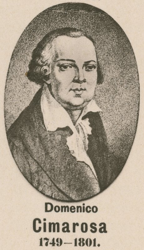 Domenico Cimarosa by English School