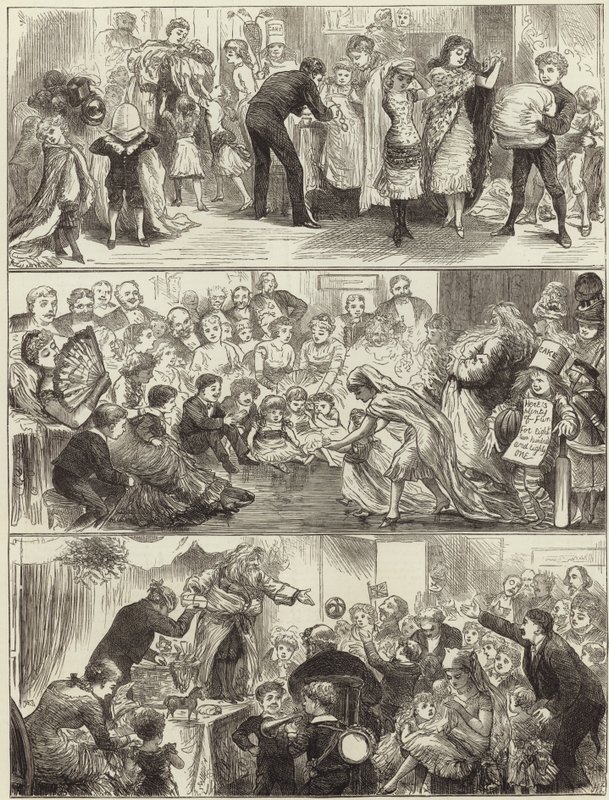 Domestic Theatricals by English School